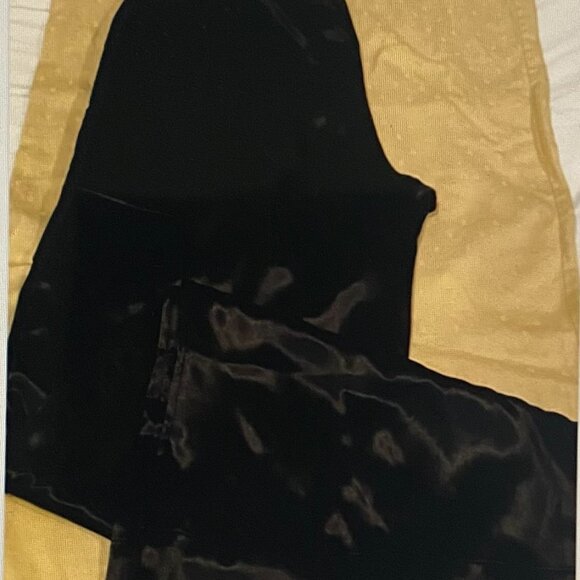 HEROINE SPORT SATIN BLACK CARGO PANTS NWOT SM - Picture 5 of 6